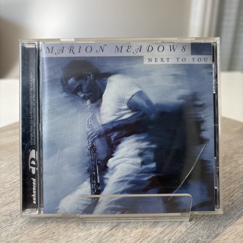 Marion Meadows Next To You CD Smooth Jazz Saxophone